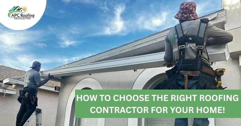 Roofing contractors installing new roof shingles on a residential home.