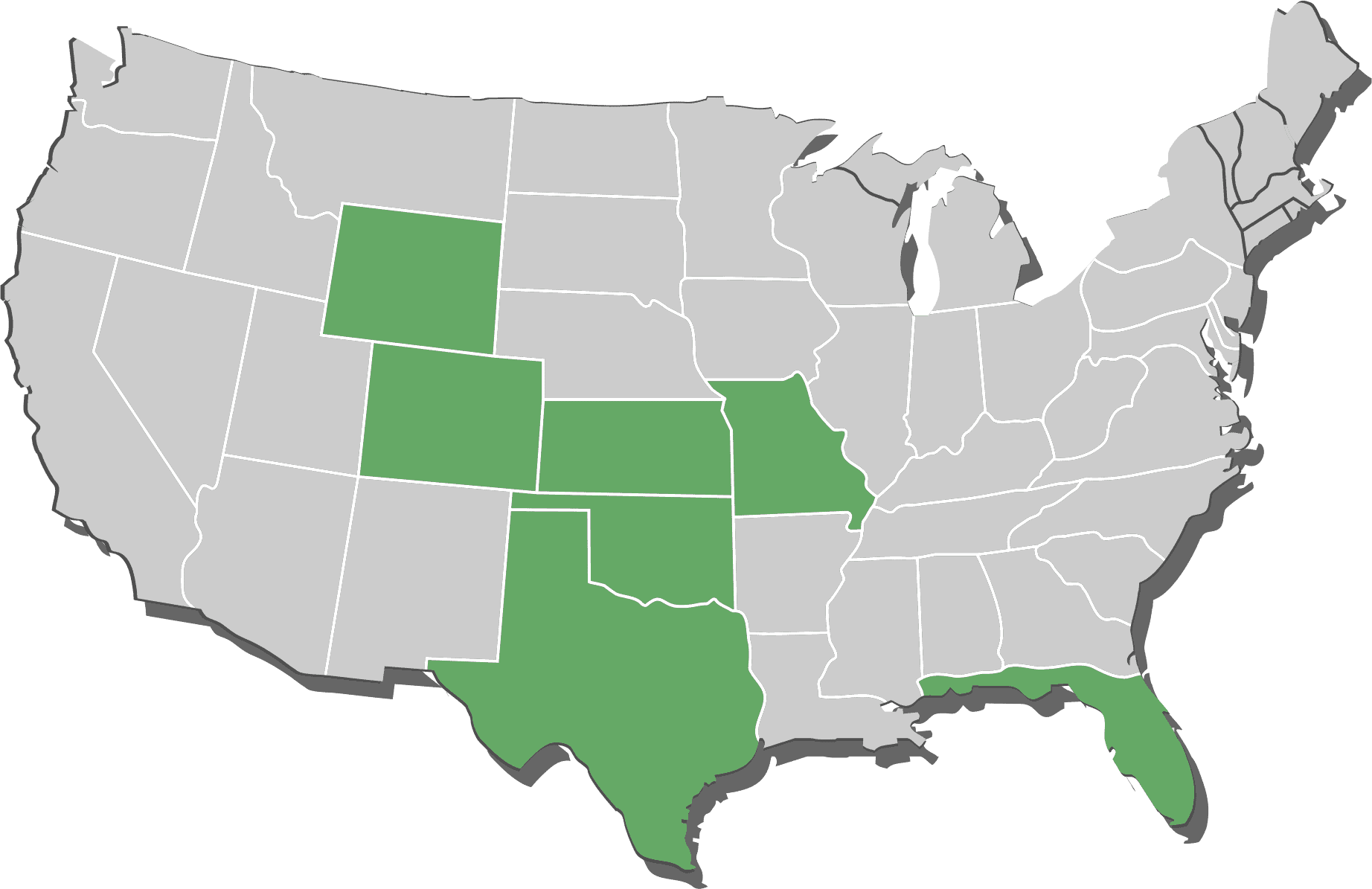 Trusted roofing contractor serving multiple US states with quality roofing solutions.