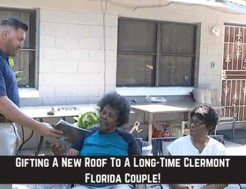 Gifting A New Roof To A Long-Time Clermont Florida Couple!
