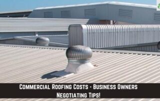 Commercial roof with HVAC units and vents, showcasing roofing installation and maintenance.