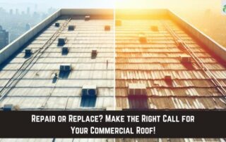 Storm damage roof inspection and repair by APC Roofing.