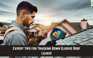 Professional roofers using thermal imaging to identify leaks and storm damage.