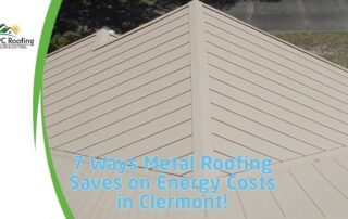 Metal roof installation by APC Roofing, showcasing energy-efficient roofing solutions.
